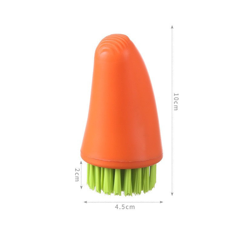 Carrot Magic Scrub Brush – Fun & Effective Kitchen Cleaner