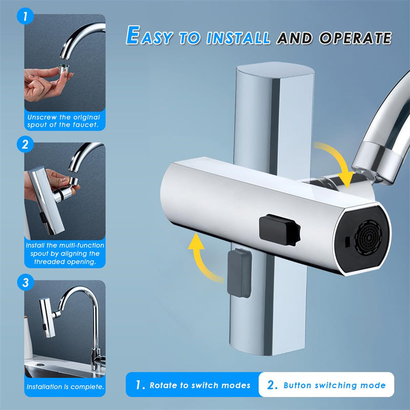 360° Rotating Kitchen Faucet Nozzle